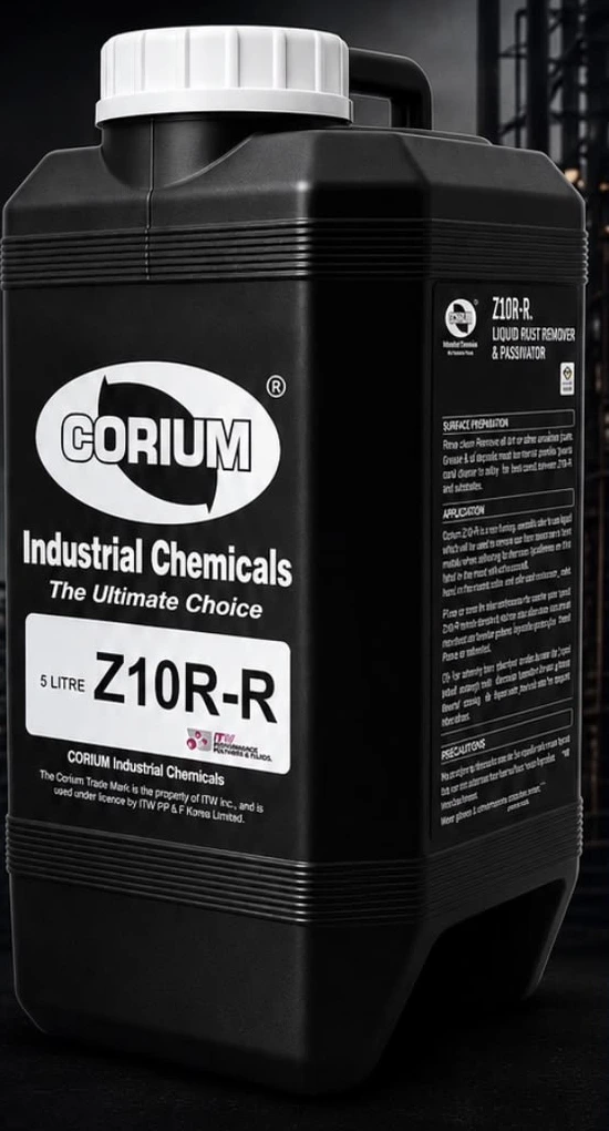 Corium Z10R-R container shown in supplied promotional artwork