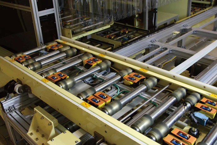 Manufacturer application illustration from the Omega 64 brochure; not a product photograph
