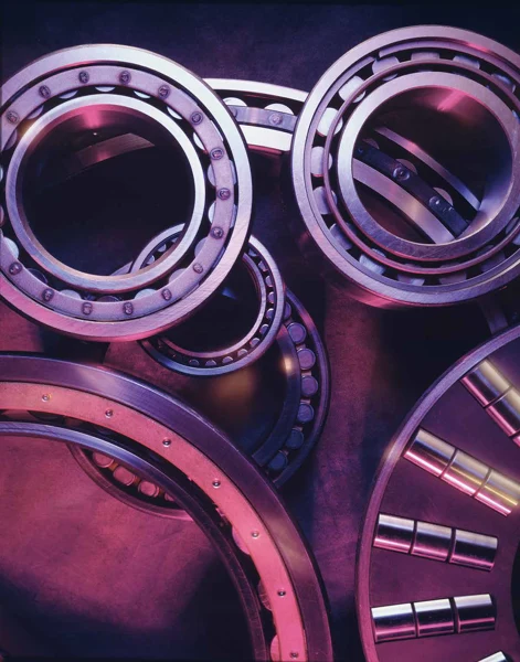 Manufacturer application illustration from the Omega 77 brochure; not a product photograph